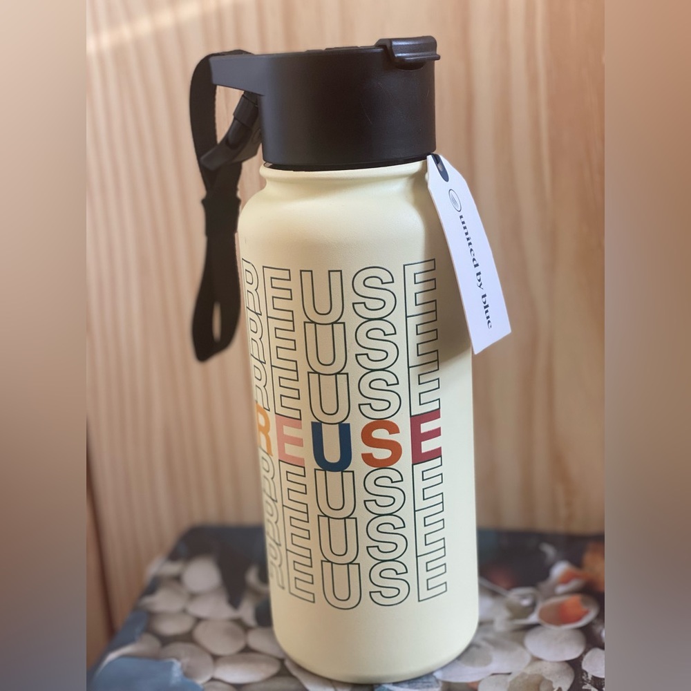 FREE SHIPPING GET IT TODAY! 32oz Insulated Steel Bottle- UNITED BY BLUE